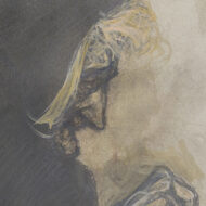 鴨居玲「おばあさん」0