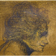 鴨居玲「リンゴ」0