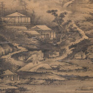 曽我蕭白「山水図」0