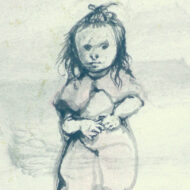 藤田嗣治「少女」0-2