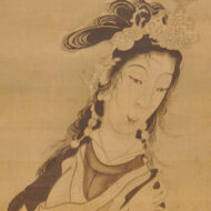 曽我蕭白「西王母図」0