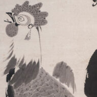 伊藤若冲「鶏図」0