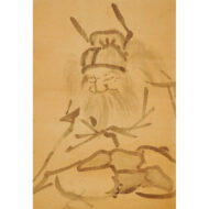 「鍾馗坐禅画賛」