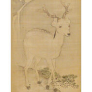 円山応挙（圓山應挙）｢瀑下遊鹿｣0