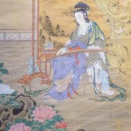 河鍋暁斎「唐美人図」0_1