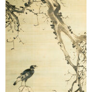 与謝蕪村「枯木叭々鳥図」0