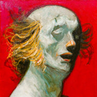 鴨居玲「道化師」0