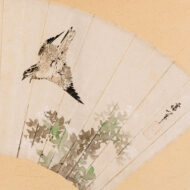 葛飾北斎「花に時鳥」0