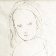 藤田嗣治「少女」0
