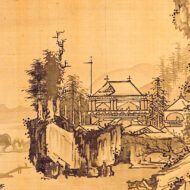 曽我蕭白「山水図」0
