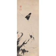 「雪景叭々鳥図」
