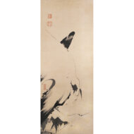 「雪景叭々鳥図」