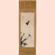 「雪景叭々鳥図」