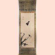 「雪景叭々鳥図」