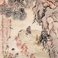 池大雅_楓林停車図_０_1