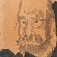 白隠慧鶴「半身達磨図」0