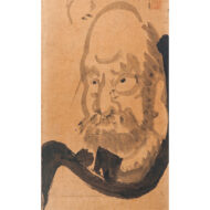 「半身達磨図」