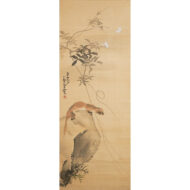 「藤に鼬図」